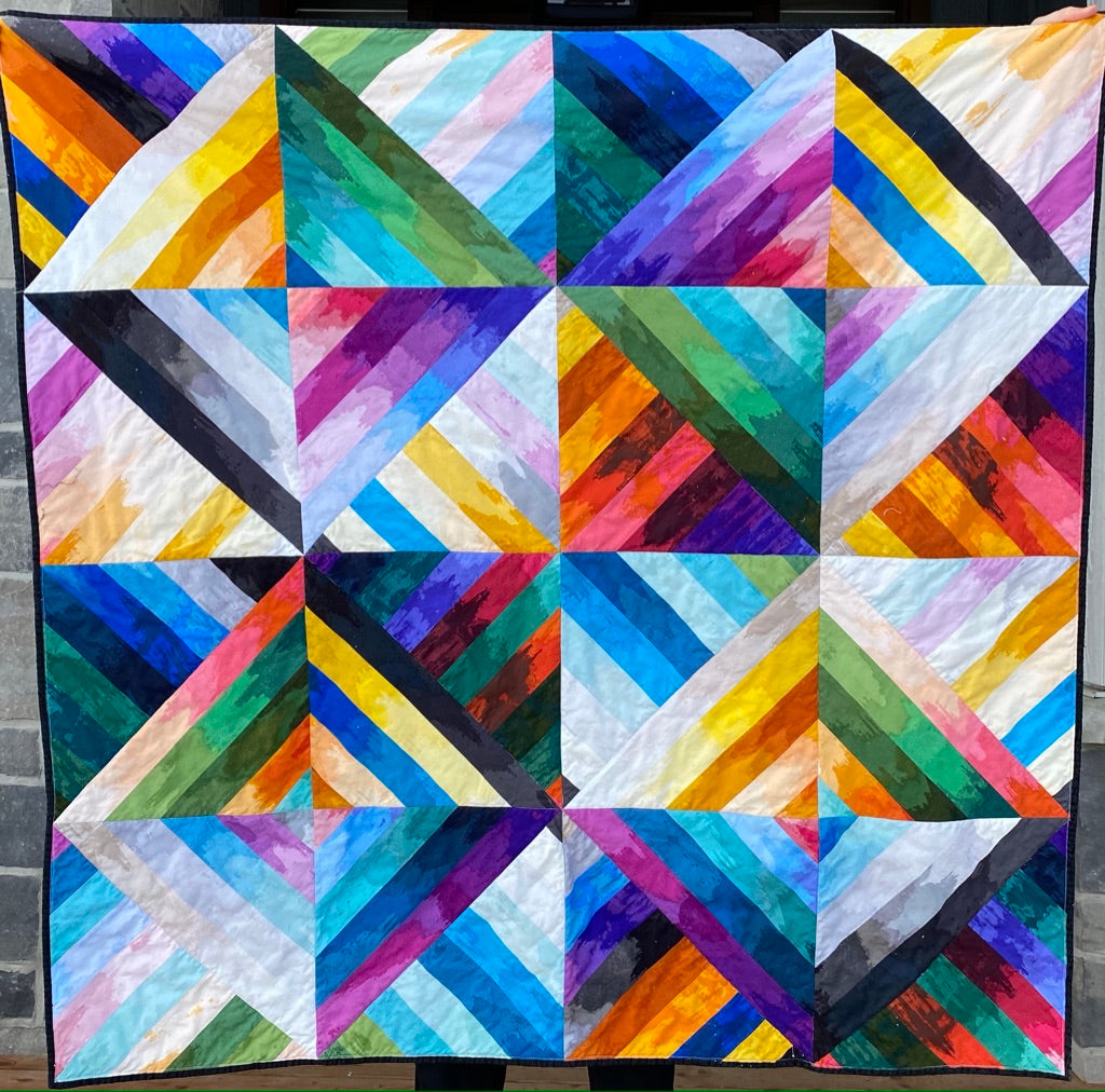 Inferno Jelly Rainbow Quilt
