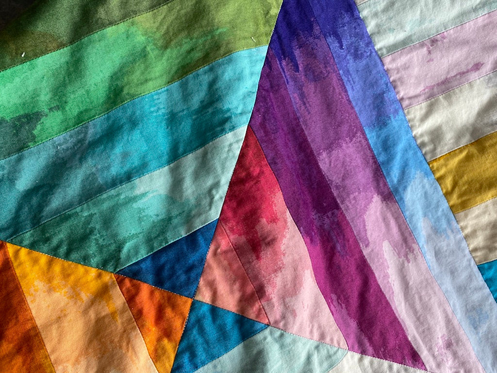 Inferno Jelly Rainbow Quilt