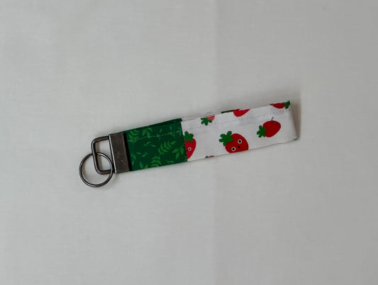 Strawberry Green Keyfob