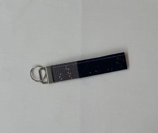 Blue and Grey Keyfob